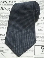 ダーバン DURBAN 良品 微光沢 ネクタイ シルク ナイロン パターン柄 黒系 ブラック系 R-005749 ゆうパケット