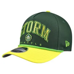 ニューエラ レディース アクセサリー 帽子 Mens New Era Green Seattle Storm Bold Arch COOLERA 9FORTY AFrame MCrown Adjustable Hat Green グリーン