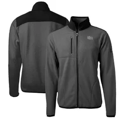 カッターアンドバック メンズ アウター ジャケット・ブルゾン フリース Mens Cutter Buck Gray Ivy League Cascadeco Sherpa Fleece FullZip Jacket Gray グレー
