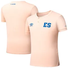 アンブロ メンズ トップス シャツ クルーネック MensUmbro Coral El Salvador National Team Crew Neck Polo Coral コーラルのサムネイル