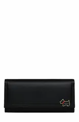 ラドリー レディース アクセサリー 財布 Radley Heritage Lane Large Flapover Wallet Black ブラックのサムネイル