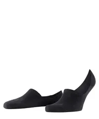 ファルケ メンズ アンダーウェア 靴下 コットン Falke Step Cotton High Cut No Show Socks Black ブラック