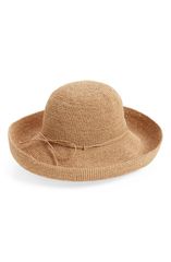 ヘレンカミンスキー レディース アクセサリー 帽子 Helen Kaminski Provence 12 Packable Raffia Hat Nougat