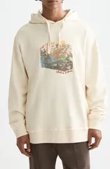 スコッチアンドソーダ メンズ アウター パーカー・スウェット コットン 刺繍 フリース Scotch Soda Loose Fit Embroidered Cotton Fleece Hoodieggのサムネイル