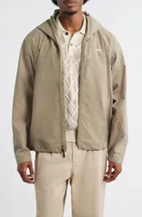 オベイ メンズ アウター ジャケット・ブルゾン フーデッドジャケット Obey Sota Hooded Jacket Mermaidのサムネイル