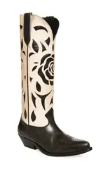 ゴールデングース レディース シューズ ブーツ・レインブーツ トール Golden Goose Wish Star Pointed Toe Tall Western Boot Black Butterのサムネイル