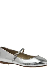 ランズエンド レディース シューズ パンプス トール Lands End Classic Metallic Mary Jane Flatsilver シルバーのサムネイル