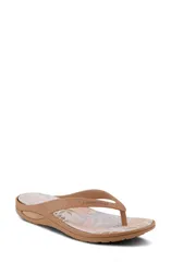 スプリングステップ レディース シューズ サンダル Spring Step Contilo Flip Flop Tan タン