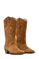 オールセインツ レディース シューズ ブーツ・レインブーツ AllSaints Dolly Western Boot Etch Tan Brown ブラウン