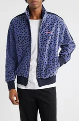 プレジャーズ メンズ アウター ジャケット・ブルゾン PLEASURES Ozone Velour Track Jacket Blue ブルーのサムネイル