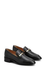 トッズ レディース シューズ スリッポン・ローファー ヒール Tods Barretta Block Heeloafer Nero
