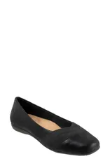 トロッターズ レディース シューズ パンプス Trotterstella Flat Black Lizard ブラック