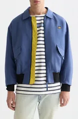 スコッチアンドソーダ メンズ アウター ジャケット・ブルゾン 刺繍 Scotch Soda x Basquiat Embroidered Souvenir Jacket Oceanaのサムネイル