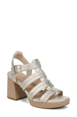 ドクター・ショール レディース シューズ ヒール プラットフォーム サンダル Dr Scholls Makayla Slingback Platform Sandalight Gold ゴールドのサムネイル