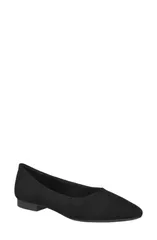 ベラヴィータ レディース シューズ パンプス Bella Vita Mireya Pointed Toe Flat Black Suede ブラック
