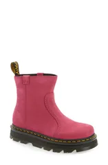 ドクターマーチン レディース シューズ ブーツ・レインブーツ Dr Martens Zebzag Rigger Boot Fuchsia Pink ピンク