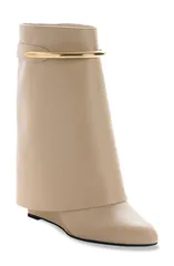 ジバンシー レディース シューズ ブーツ・レインブーツ アンクル Givenchy Shark Pinch Ankle Boot Beige ベージュのサムネイル