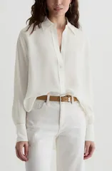 エージー レディース アウター ジャケット・ブルゾン シャツ AG Sawtelle ButtonUp Shirt Powderのサムネイル