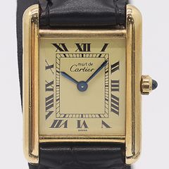 Cartier マストタンク ヴェルメイユ SV925 クォーツ OH済 - メルカリ