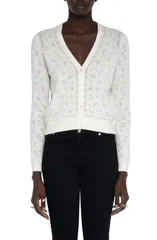 ザディグ エ ヴォルテール レディース アウター パーカー・スウェット コットン カーディガン Zadig Voltaire Manala Bandana Pointelle Cotton Cardiのサムネイル