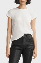 ラグアンドボーン レディース トップス Tシャツ rag bone The Slub Tee Brightwhtのサムネイル