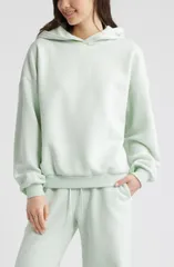 ビーピー レディース アウター パーカー・スウェット フリース BP Relaxed Fleece Hoodie Green Cloud グリーン