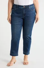 エヌワイディージェイ レディース ボトムス デニムパンツ ストレート アンクル ジーンズ NYDJ Sheri Ankle Slim Straight Leg Jeansunset Villa