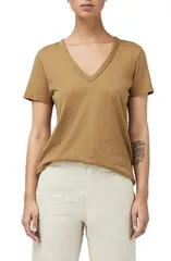 ラグアンドボーン レディース トップス Tシャツ コットン rag bone The Vee Slub Cotton TShirt Khaki カーキのサムネイル