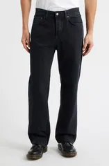 ヌーディージーンズ メンズ ボトムス デニムパンツ Nudie Jeans Tuff Tony Loose Fit Jeans Black Vintage ブラック
