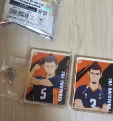 ハイキュー アークス アクリル キーホルダー ブロック 田中 アサヒ 2種 アニメイトショップ