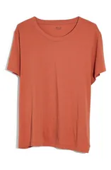メイドウェル レディース トップス Tシャツ ヴィンテージ Madewell Northside Vintage Tee Afterglow Red レッドのサムネイル