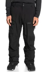 クイックシルバー メンズ アウター ジャケット・ブルゾン パンツ Quiksilver Utility Waterproof Snow Ski Pants Black ブラックのサムネイル