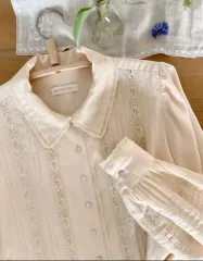 (未開封) mimi boutique レイ レース ブラウス ベージュ