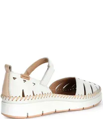 ピコリーノス レディース シューズ サンダル カットアウト レザー Pikolinos Tenerife Leather Cut Out Sandals Nataのサムネイル