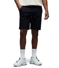 サイコバニー メンズ ボトムス ハーフパンツ・ショーツ パイル ショートパンツ Psycho Bunny Oscar French Terry 6 Inseam Shorts Black ブラックのサムネイル