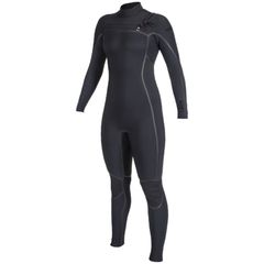 O'Neill Women's Swimsuit Set, Two-Piece Set, O'Neill 32 Hyperfreak Fire Chest Zip Wetsuit, Black.