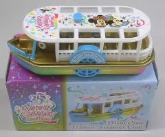 【中古】トミカ ディズニーシー トランジットスチーマーライン ハッピーセレブレーション グランドフィナーレ 35周年ver.(ライトブルー×ホワイト) 「トミカ」 東京ディズニーリゾート限定