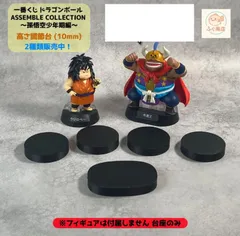 ※自作台座のみ【タイプA・B 】 一番くじ ドラゴンボール ASSEMBLE COLLECTION ～孫悟空少年期編～　高さ調節台（フィギュア）