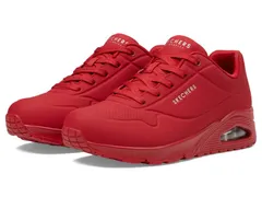スケッチャーズ レディース シューズ スニーカー SKECHERS Uno Stand On Air Red レッド
