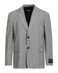 ボス メンズ アウター ジャケット・ブルゾン BOSS テーラードジャケット Gray グレー