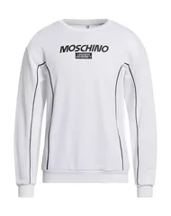 モスキーノ メンズ アウター パーカー・スウェット MOSCHINO スウェット White ホワイトのサムネイル