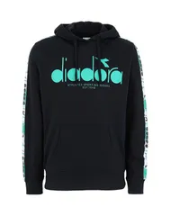 ディアドラ メンズ アウター パーカー・スウェット DIADORA スウェット Black ブラックのサムネイル