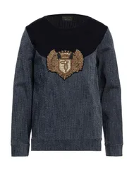 トラサルディ メンズ アウター パーカー・スウェット TRUSSARDI スウェット Midnight Blue ブルーのサムネイル