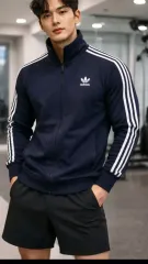 アディダス 3本線 トラックジャージ XL