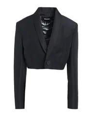 ディースクエアード レディースーツ ブレザー DSQUARED2 テーラードジャケット Black ブラックのサムネイル