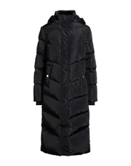 ゲス レディース アウター ダウンシンセティック GUESS パファージャケット Black ブラックのサムネイル