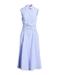 ツインセット レディース ドレス ミディ丈ワンピース TWINSET シュミーズドレス Light Blue ブルーのサムネイル
