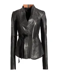 リックオウエンス レディースーツ ブレザー RICK OWENS テーラードジャケット Black ブラックのサムネイル
