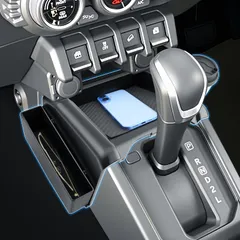 新品 BIBIBO 新型 ジムニー ノマド シエラ AT車 (JB64/JB74/JC74) 専用 コンソールトレイ ドリンクホルダー 隙間収納 サイドポケット JC74型 5ドア車 コンソールボックス 整理整頓 ノマド アクセサリー 内装パーツ 汚れ 傷防止