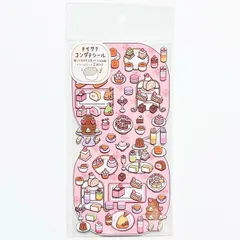 NO-008 ★新品6種セット★　Kamio Japan チイサナコンダテシール6種セット シール カミオジャパン